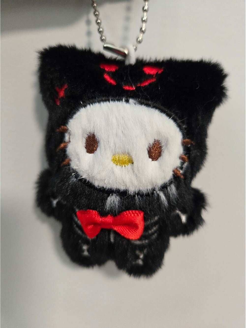 Kuromi plush keychain